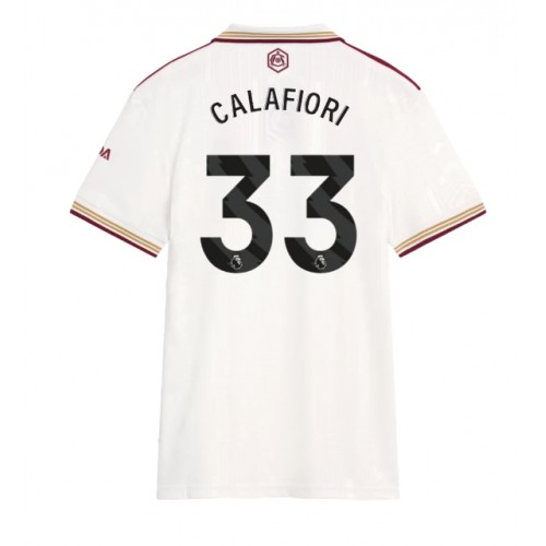 Ženski Nogometni dresi Arsenal Riccardo Calafiori #33 Tretji 2025-26 Kratek Rokav
